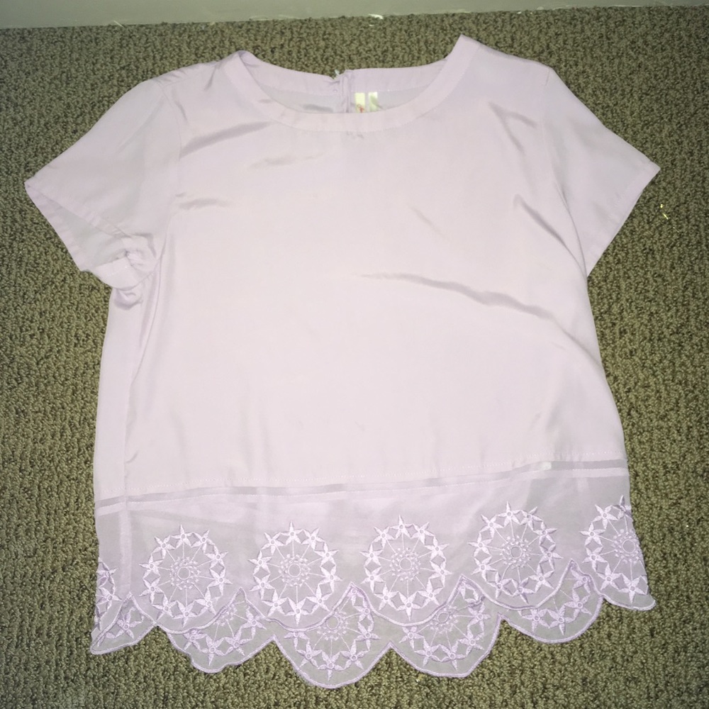 Lovely lilac color blouse